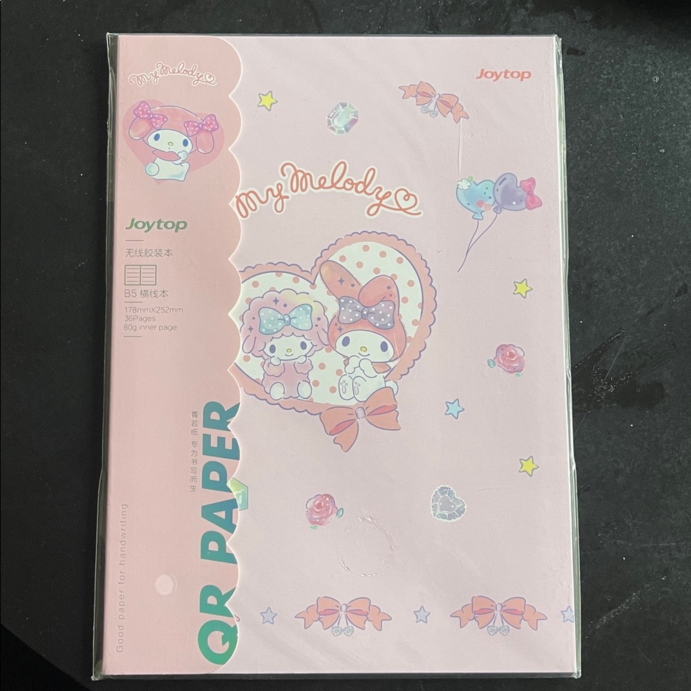 Sanrio My Melody QR Note Book Joytop